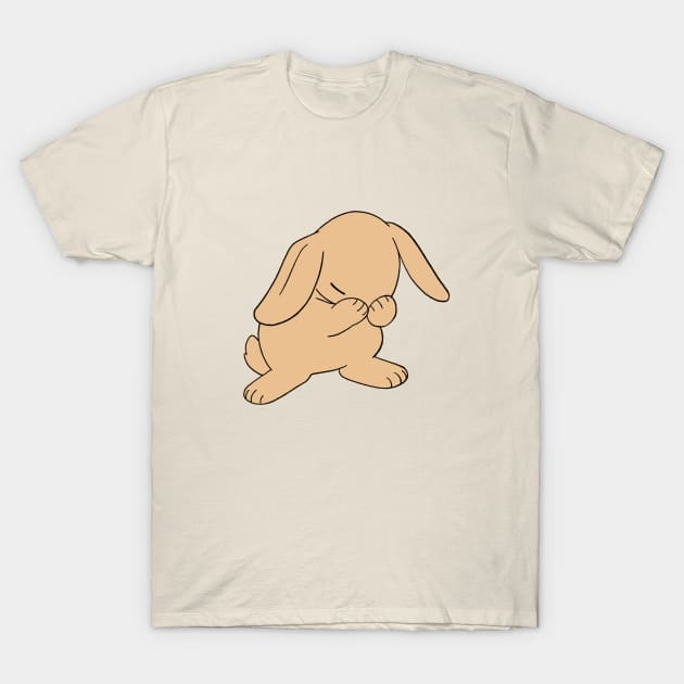 Embarrassed Bun T-Shirt by Firestorm Fox